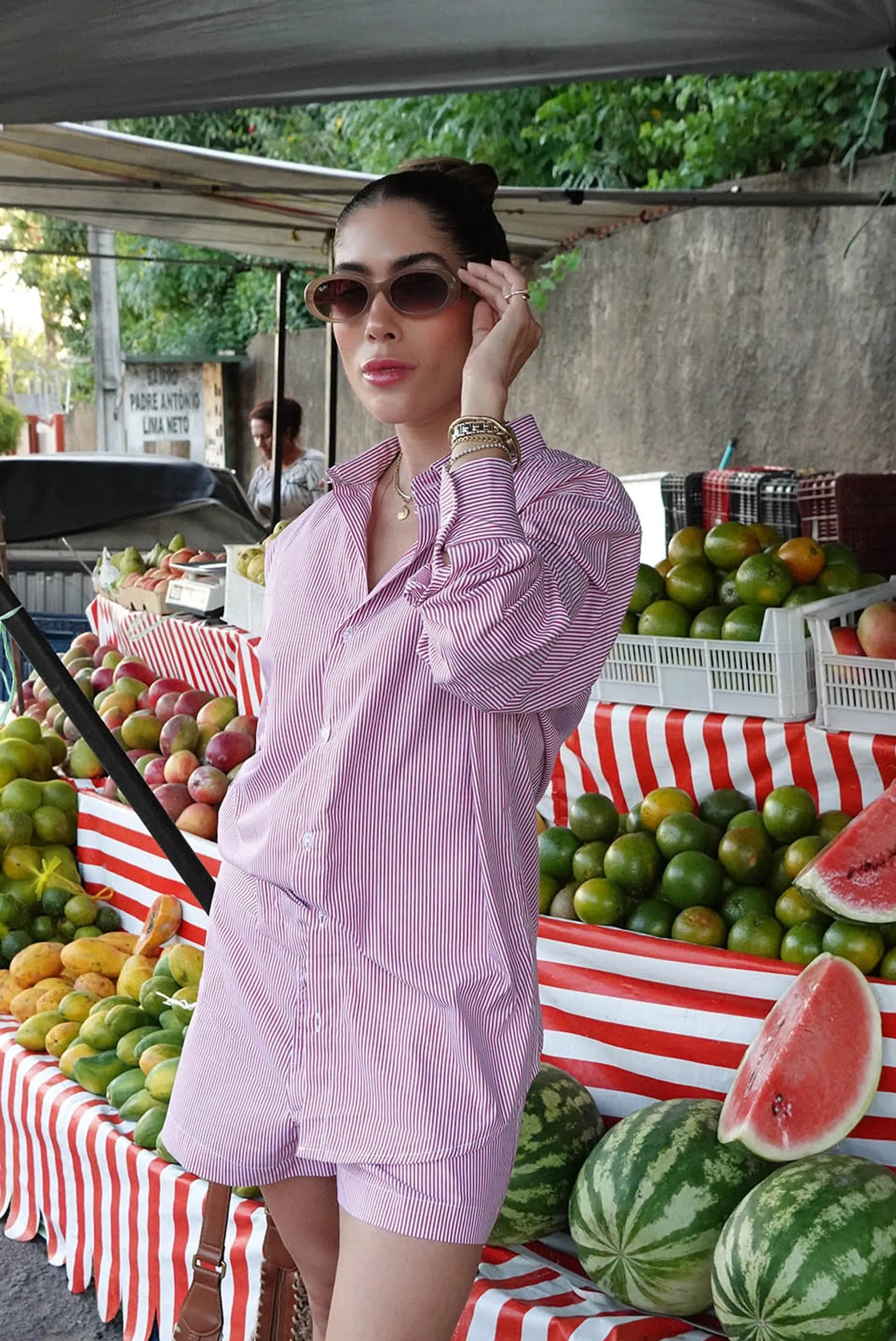 Max Red Striped Shirt